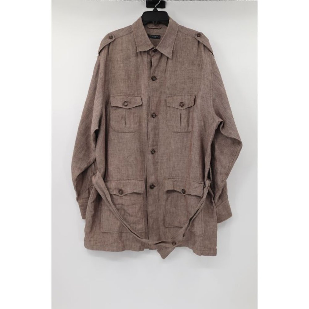 Men's Canali Lightweight Linen Jacket